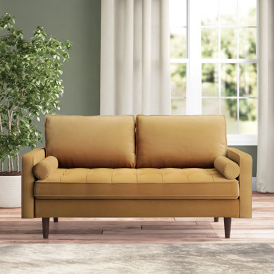 Causeuse en velours Valor Performance