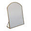 Miroir sur pied en métal arqué Pembreley