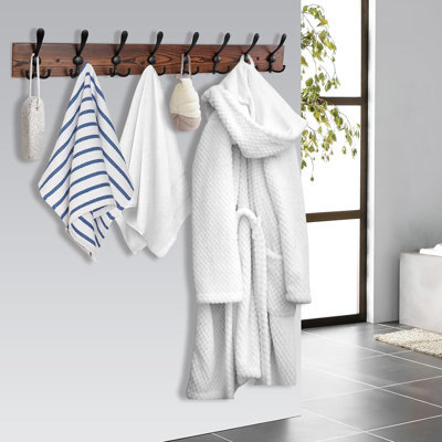 Algarve Wall 8 - Hook Wall Mounted Coat Rack