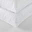 Ensemble de 2 coussins matelassés en coton avec plumes d'oie Hotel Hotel-130545154