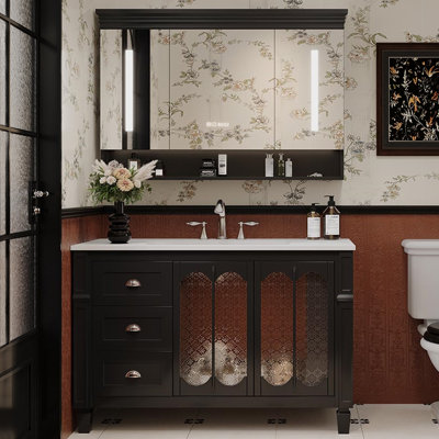 American retro style bathroom Vanity