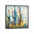 Distressed Black Floater Framed Canvas