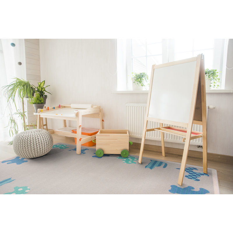 Tapis Kid Essentials Frisky Friends, Rectangle 7 pi 8 po x 10 pi 9 po