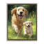 Cadre flottant père et fils Labrador, design par Momart-816654161-816654166