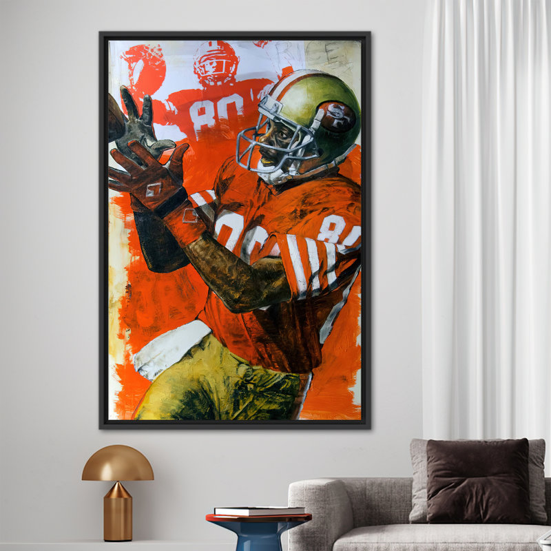 Print on Canvas, 110 cm H x 80 cm W, Black Floater Framed
