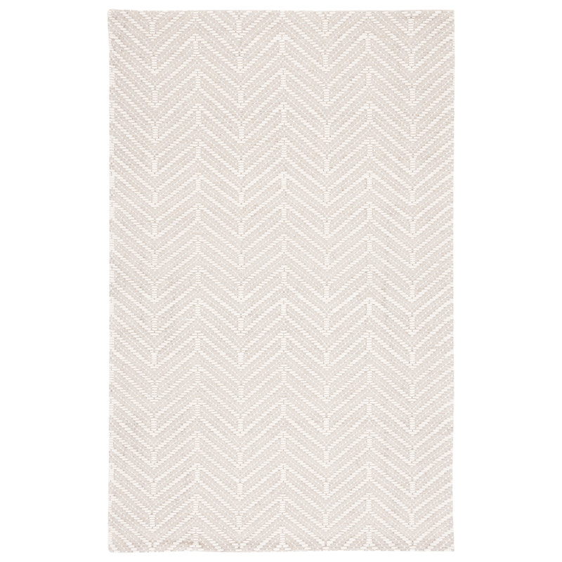 Angelete Area Rug In Ivory / Beige, Rectangle 3' x 5'