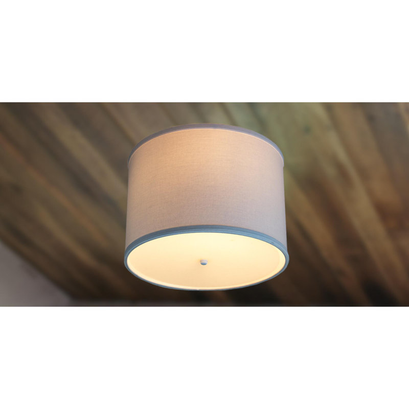 Plafonnier encastré tambour 14 po Kimsey