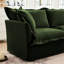 : Canapé luxueux avec rembourrage doux. Conception en cascade, look élégant. Housses amovibles, fabrication. Siège spacieux, assemblage facile. Matériaux en chenille. Oreillers confortables. Chenille.