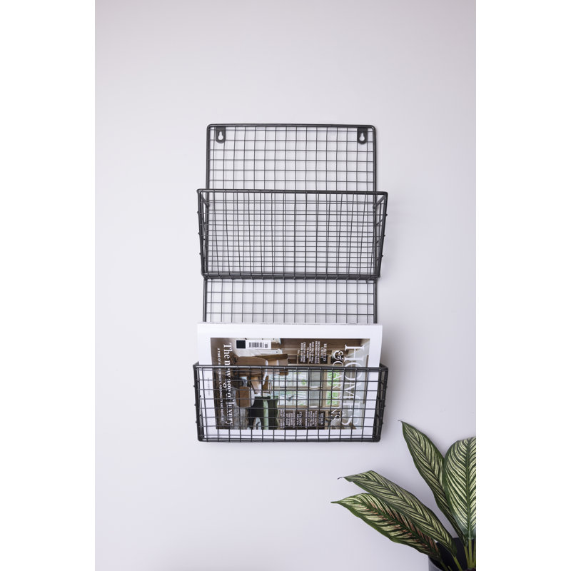 Metal Free Standing Magazine Rack