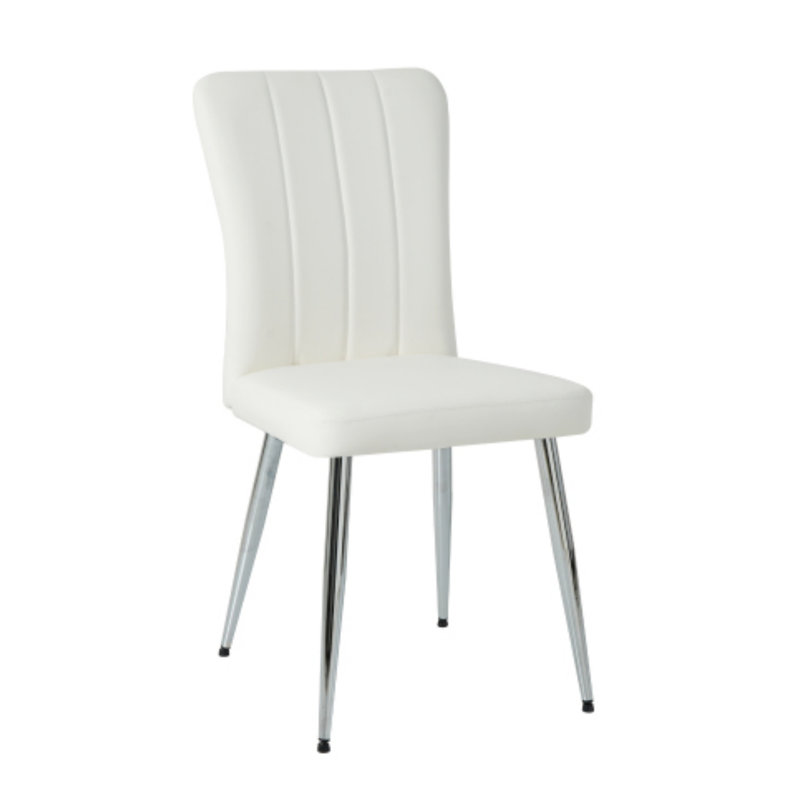 Chaise de salle à manger, Blanc
