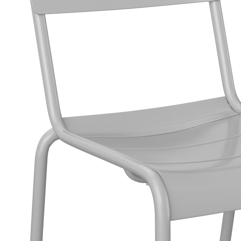 Chaise de salle à manger Merrymount, Argent, 2