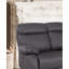 Causeuse inclinable en cuir 59,8 po Avshalom-907905423