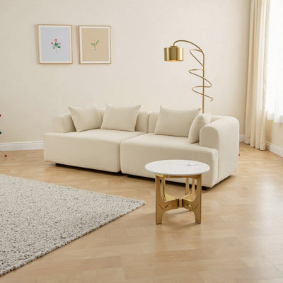 Canapé modulaire avec méridienne Boneless