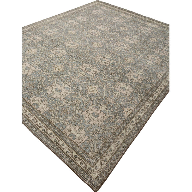 Vintage One-of-a-Kind Rectangle 8' X 10' Hand Knotted Area Rug