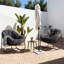 Fauteuil Papasan berçant surdimensionné pour patio-1856238037