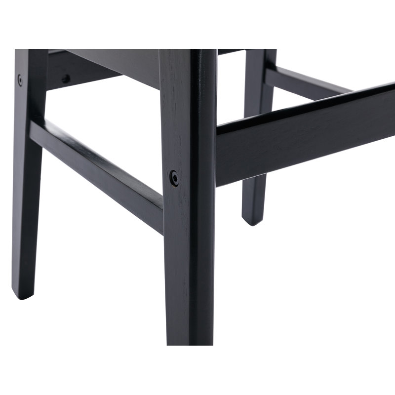 Chaise rembourrée Borislavka, Noir, noir, noir, noir, Noir, noir, noir, noir