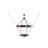 Heil 18 - Light Dimmable Tiered Chandelier