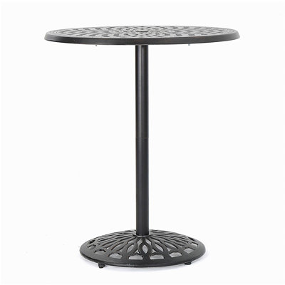 Cast Aluminium 35'' ROUND BAR TABLE