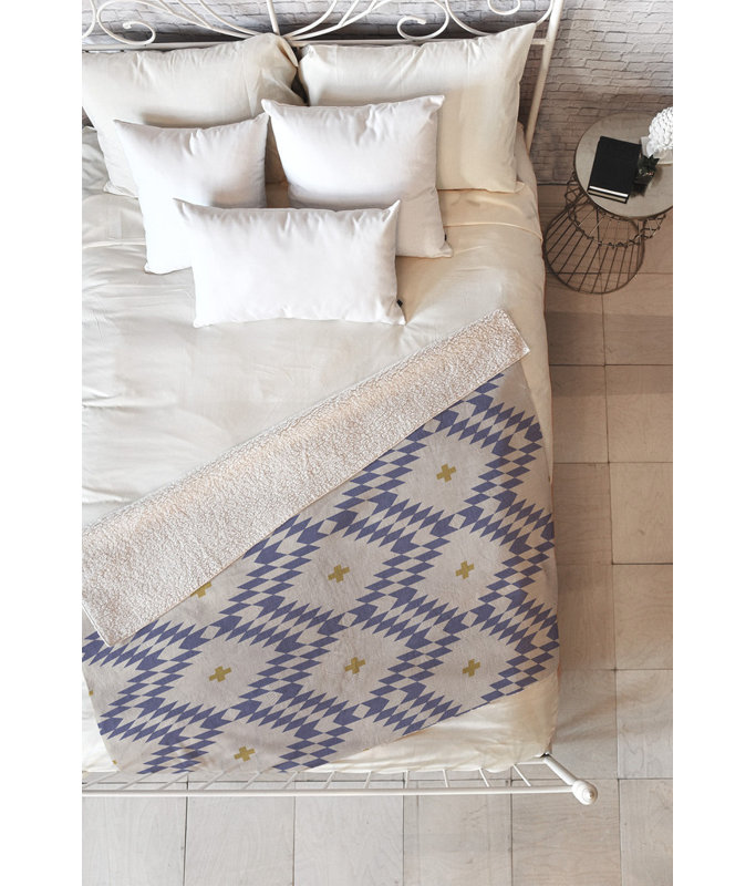 Holli Zollinger Printed Throw Blanket, 60" L x 50" W
