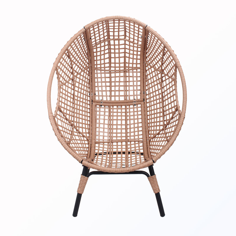 Outdoor Egg Chair with Cushion