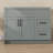 42" W X 21.5" D X 33.44" H Freestanding Sky Grey Bath Vanity Cabinet Without Top Modern Stand Alone Bathroom Cabinet Unassembled-1381787120
