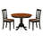 Maffra Rubberwood Solid Wood Dining Set-373984725