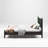 Ines Wood Bed Frame with Upholstered Headboard - Velvet Upholstery-449762895-446306939