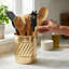 Porte-ustensiles de cuisine en métal gaufré à la main-115823764
