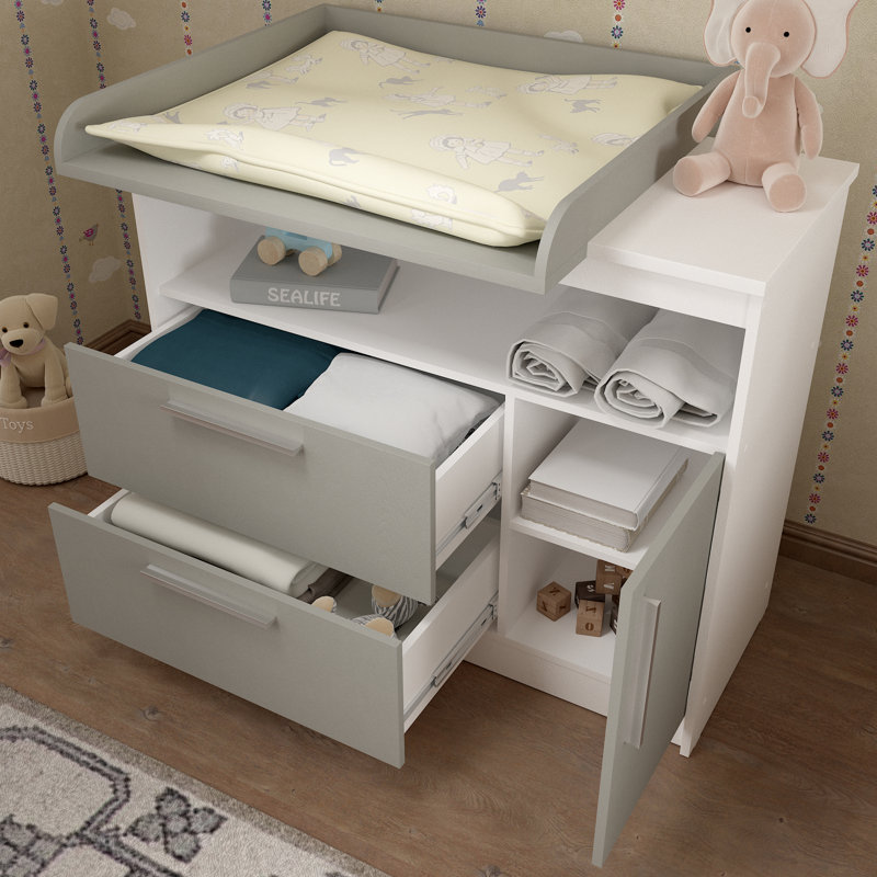 Changing Unit Classic Line 1150, White/Grey
