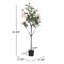 Arbre artificiel en fleurs sur pied-71034644