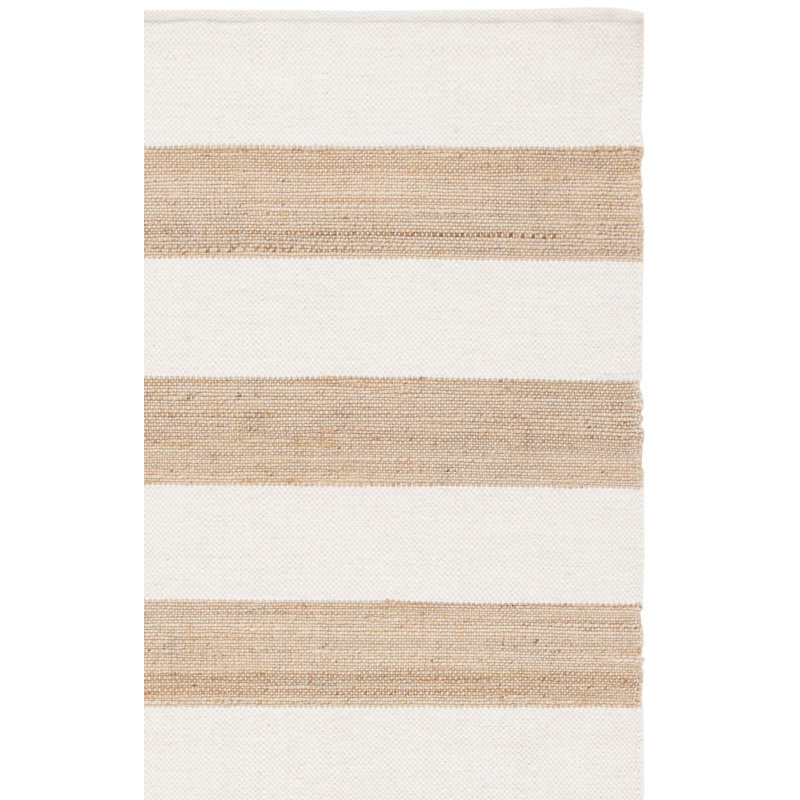 Tapis en jute / laine / coton tissé à la main Cataria, Tapis de couloir 2 pi 3 po x 8 pi