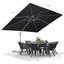 304cm X 396cm Rectangular Cantilever Parasol-674142611