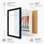 Abstract Bohemian Forms Geometric 1 Piece Single Picture Frame Wall Art-394575202-394575207