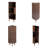 Coralina 3-Tier Storage Cabinet with Open Shelves, Freestanding Organize