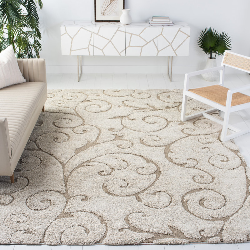 Deanna Performance Floral Rug, Rectangle 8' x 10'