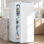 5.9 Cu.ft Upright Freezer, 4 Glass Shelves, 7 Temp Settings