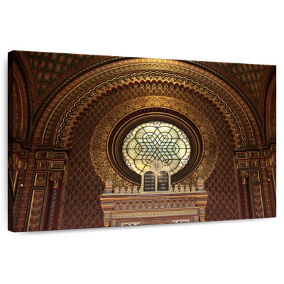 Intérieur de la synagogue espagnole Nicci