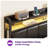 Modern Upholstered Platform Bed with Headboard, USB Charging Station & LED Lights-1449381663-1449381649-1464360062