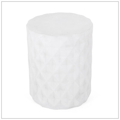 Outdoor Lightweight Concrete Side Table