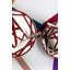 Tasse à thé et soucoupe Missoni Nastri Bordeaux Diam. 3,3 po, H 2,3 po, capuchon 7,5 oz, soucoupe Dim. 6 po-119628776-119628773