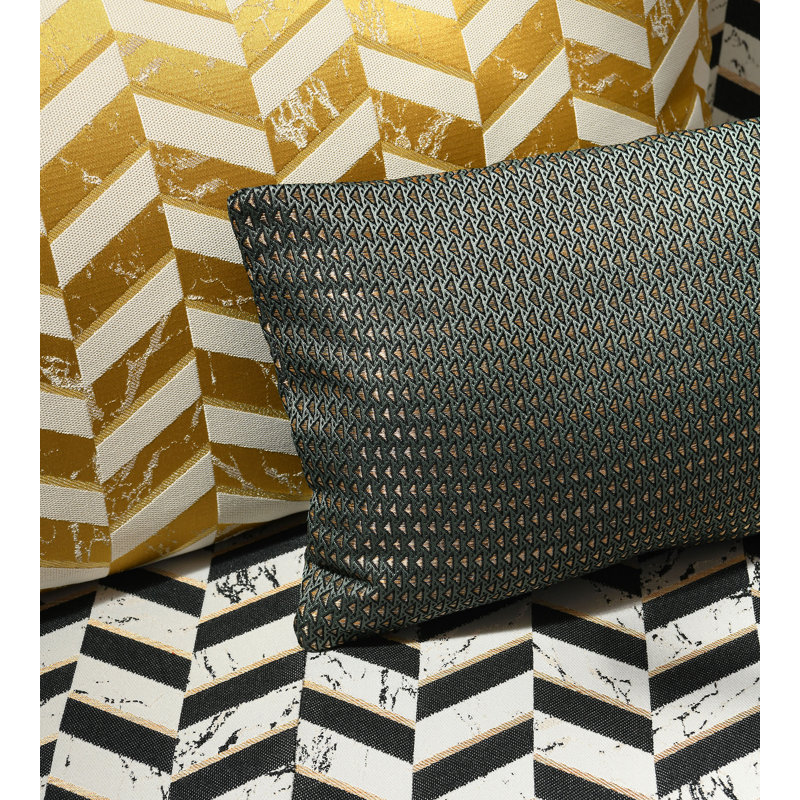 Astral Performance Fabric, Golden/Gray/Black