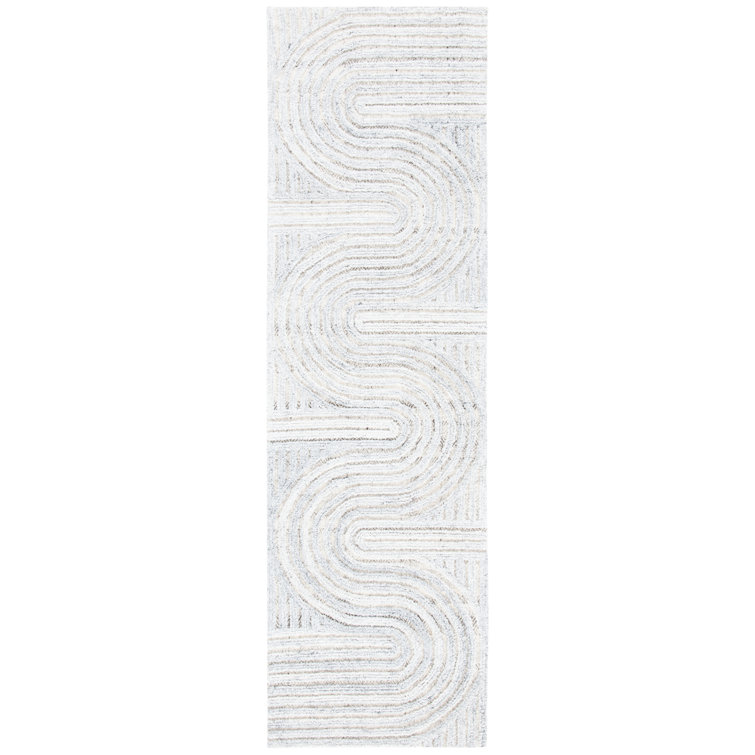 Aydee Hand Tufted Abstract Indoor Rug