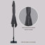 Shinetta 6,5 x 10 pi Parasol carré-910630946