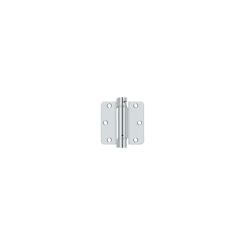 Steel Hinge, Polished Chrome