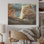 Chat, Scottish Fold Serenity - Art mural en bois sur bois de pin naturel