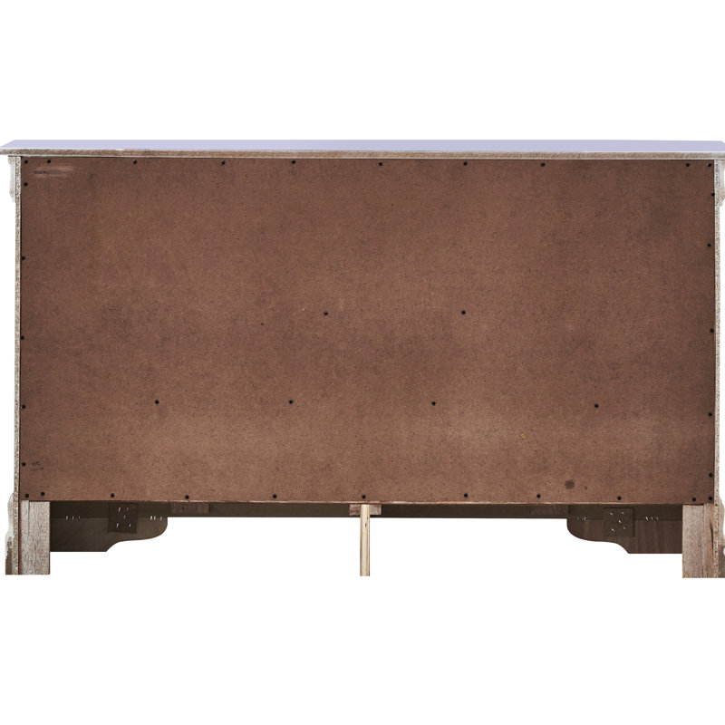 Mobilier de chambre à coucher argenté G6700-d