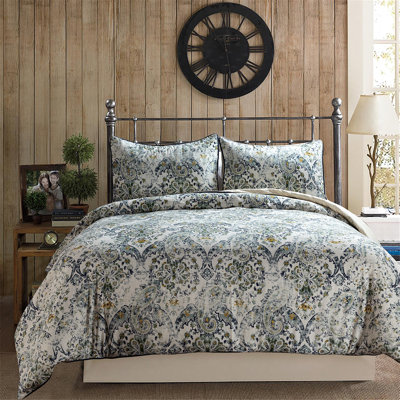 Rayon Paisley Duvet Cover