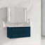 Alma 36.25" Wall Mounted Single Bathroom Vanity with Top-360083096