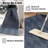 Custom Size Gray Indoor Non-Slip Runner Rug for Kitchen Hallway-669411572
