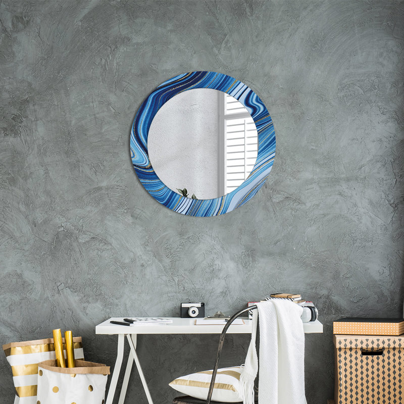 Huldar Glass Flat Wall Mirror